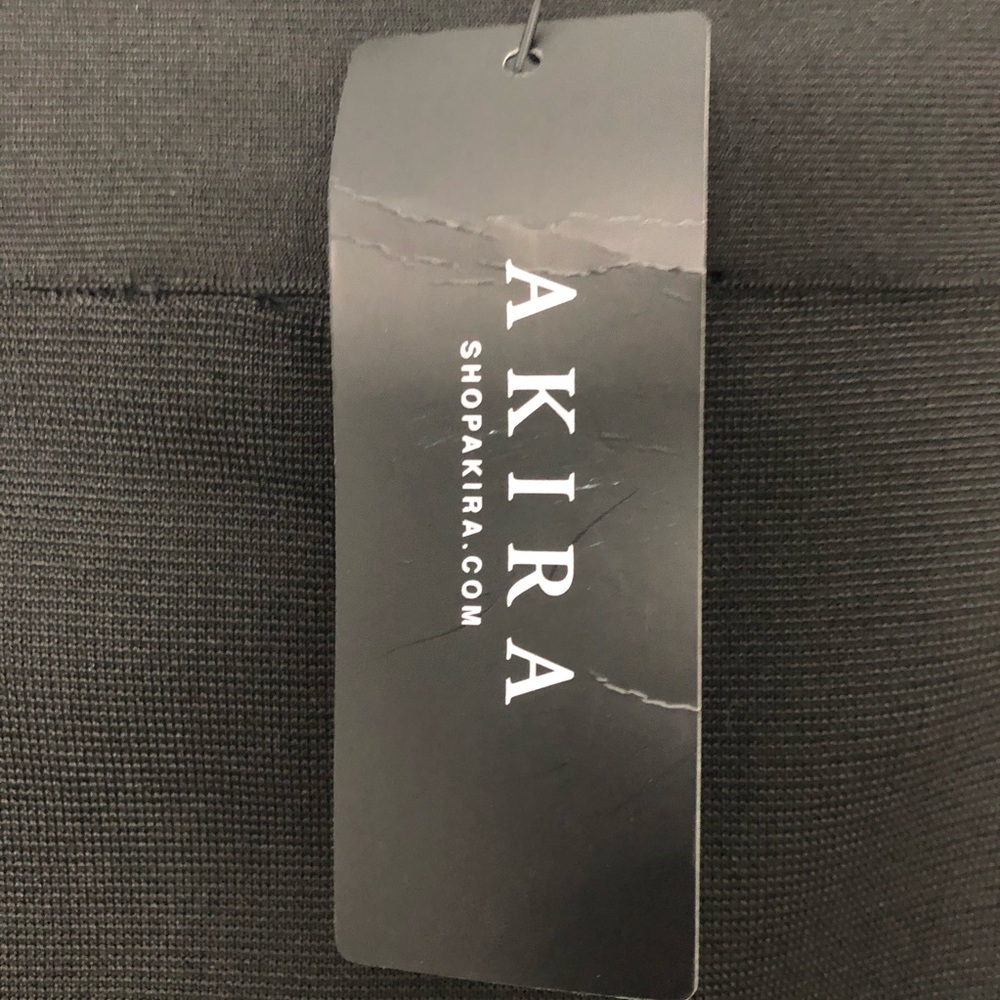 Akira Chicago Black Tight Surrounding Pencil Skirt - Picture 5 of 5